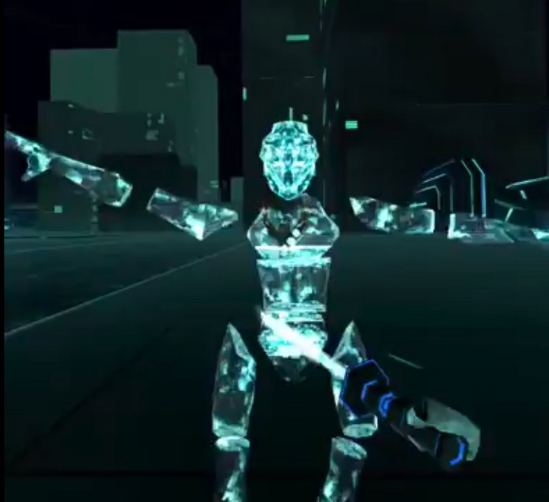 Oculus Quest游戏《Cyber​​ Cycle》暴力摩托