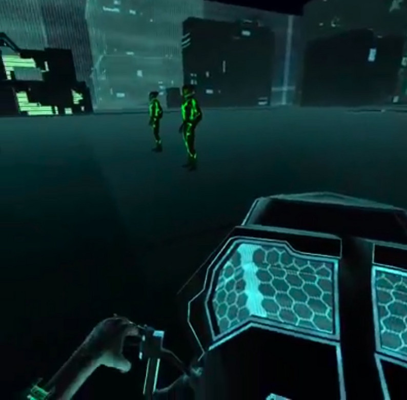 Oculus Quest游戏《Cyber​​ Cycle》暴力摩托