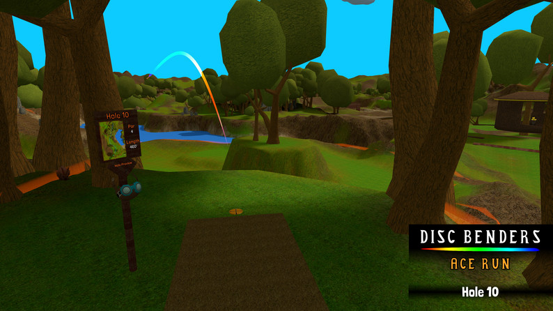 Oculus Quest 游戏《Disc Benders: Ace Run》VR飞盘