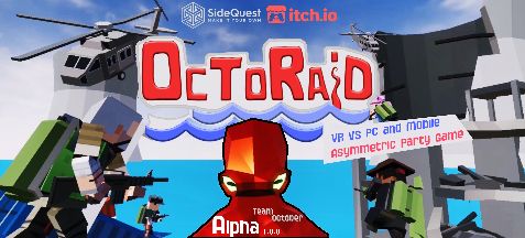 Oculus Quest 游戏《OctoRaid VR》八爪鱼联机大作战