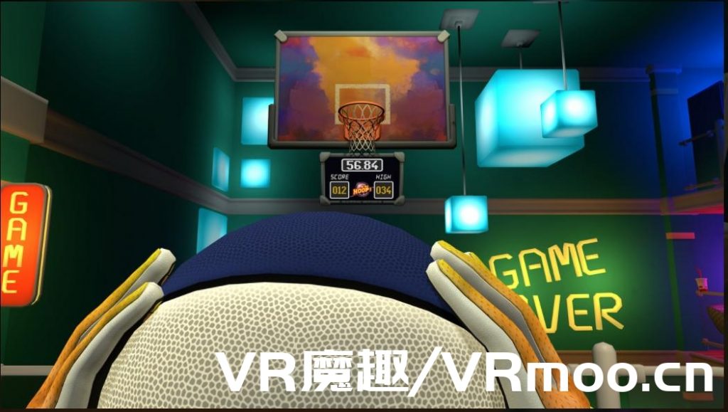 Oculus Quest 游戏《In da Hoop! JUST HOOPS 》投篮机