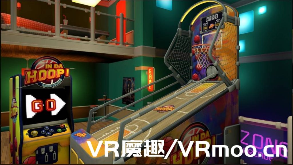 Oculus Quest 游戏《In da Hoop! JUST HOOPS 》投篮机
