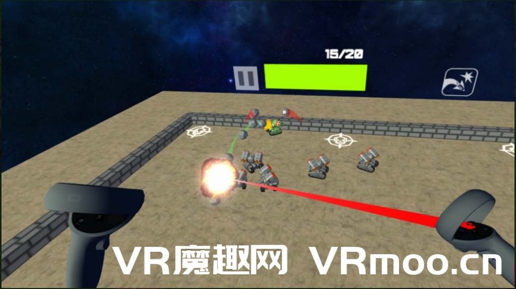 Oculus Quest 游戏《Tank Battle》坦克大战vr