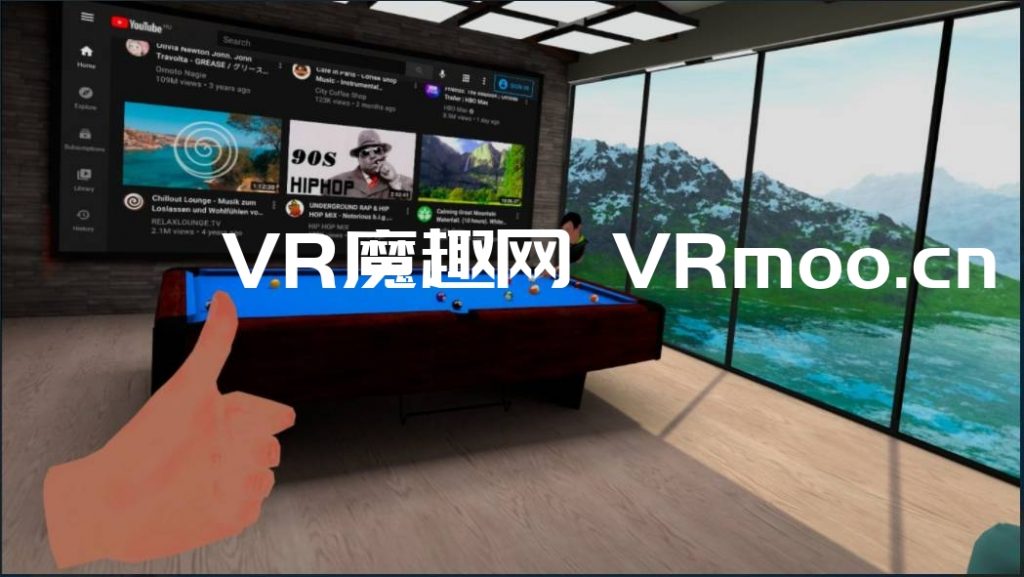 Oculus Quest 游戏《Black Hole Pool》台球池VR