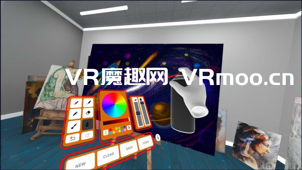 Oculus Quest 游戏《Drawing Desk VR》绘图台