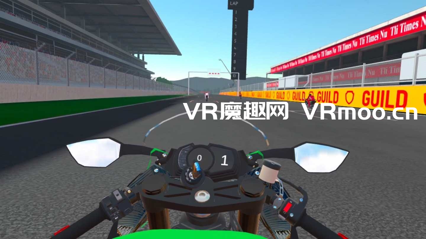 Oculus Quest 游戏《Motorcycle Racing VR》摩托车赛车VR