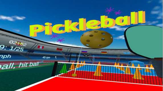 Oculus Quest 游戏《发球机》Pickleball VR
