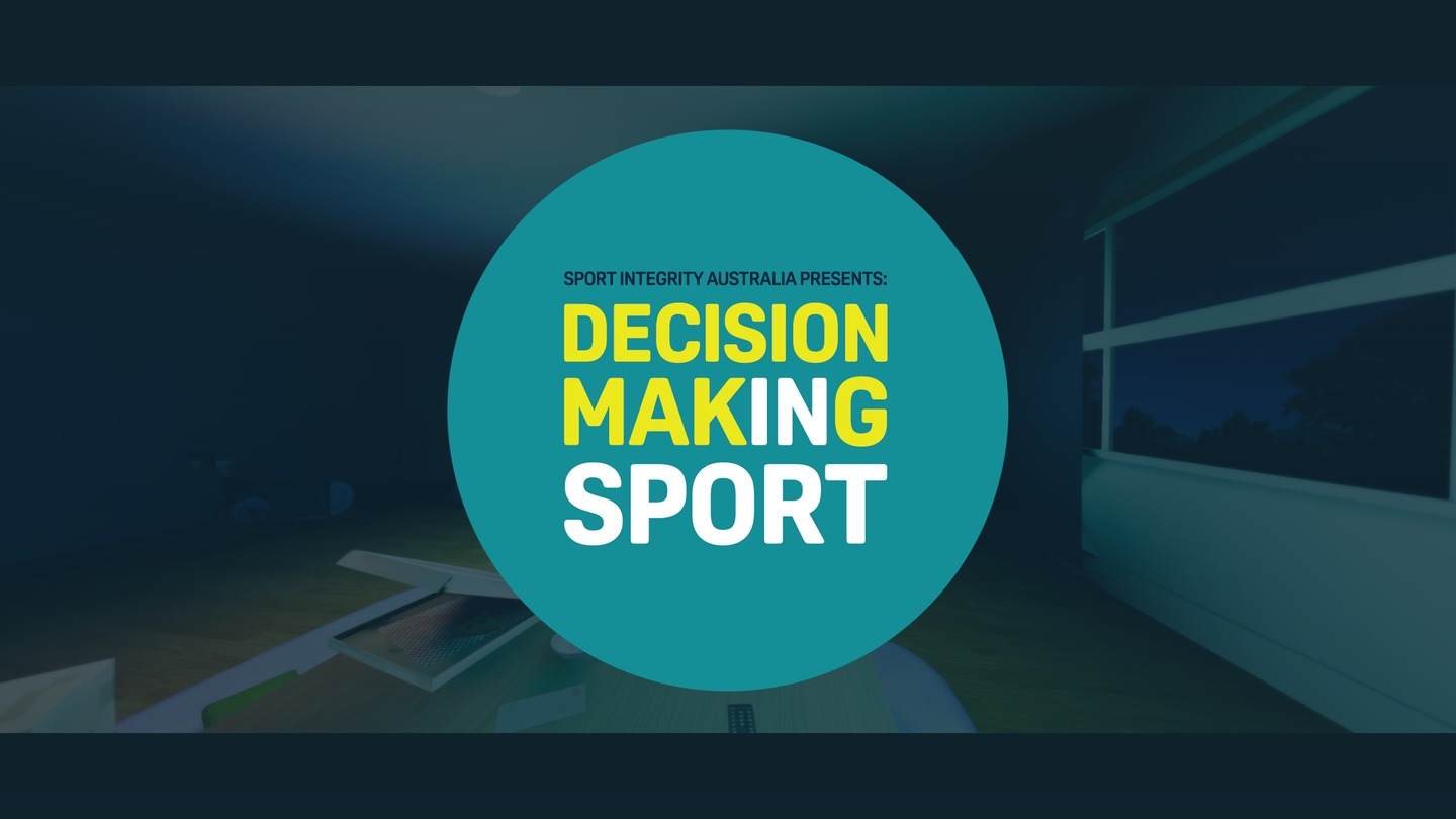 Oculus Quest 游戏《体育中心》Sport Integrity Australia - Decision Making in Sport