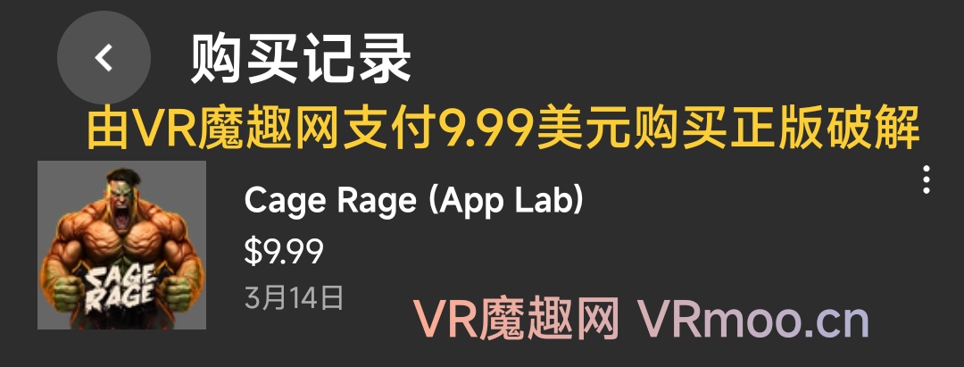 Oculus Quest 游戏《笼斗拳击》Cage Rage default-img.jpg