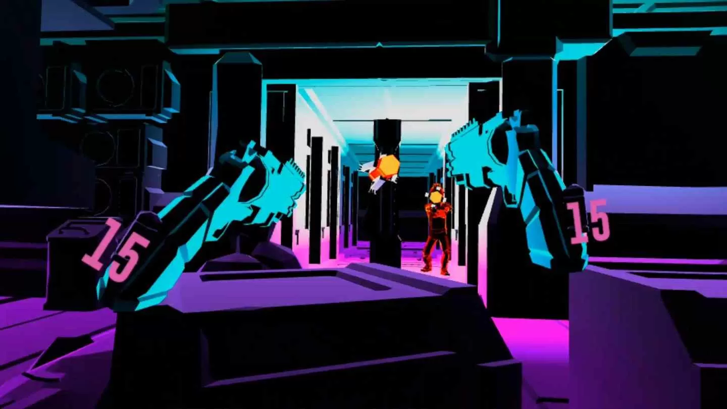 Oculus Quest 游戏《街机射击》Cybercade