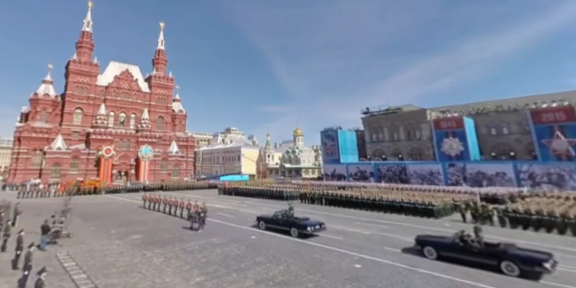 vr全景视频 俄罗斯2015胜利阅兵