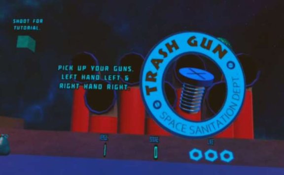 Oculus Quest 游戏《垃圾桶》Trash Gun
