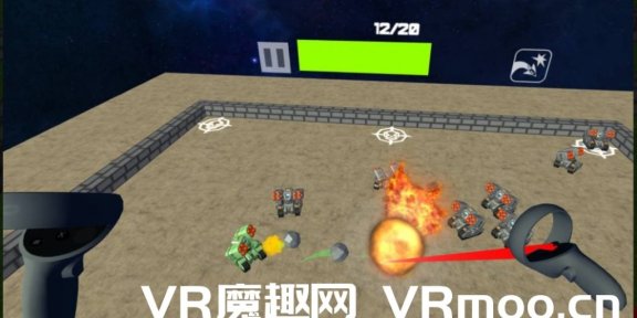 Oculus Quest 游戏《Tank Battle》坦克大战vr