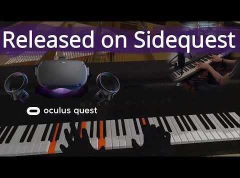 Meta Quest 游戏《Real Piano》真正的钢琴