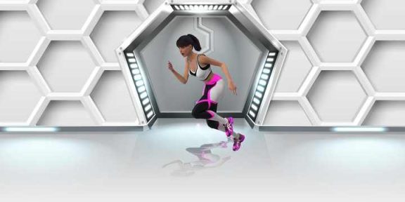 Oculus Quest 游戏《超跑 – VR健身游戏3D：科幻滑板游戏》Hyper Run – VR Fitness Games 3D : SciFi Race Game