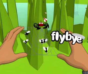 Oculus Quest 游戏《蜘蛛网》flybye