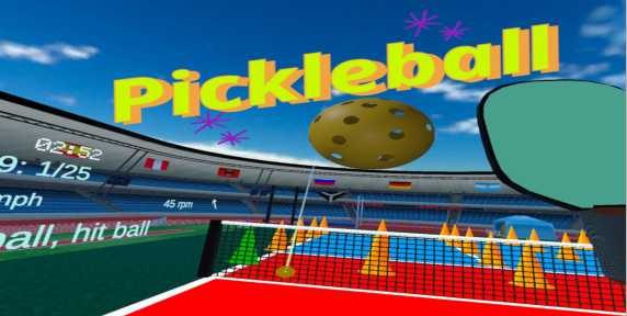 Oculus Quest 游戏《发球机》Pickleball VR
